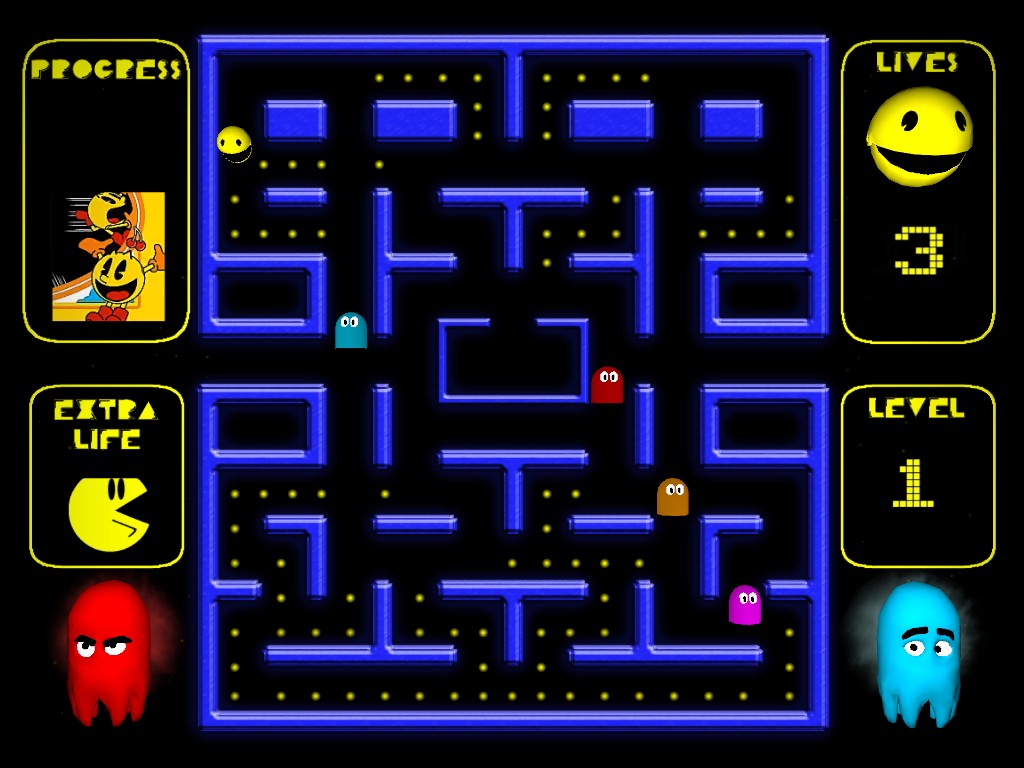 Пакман фулл. Pacman игра 1980 года. Пакман игра первый уровень. Pacman 256 уровень. Пакман карта игры.