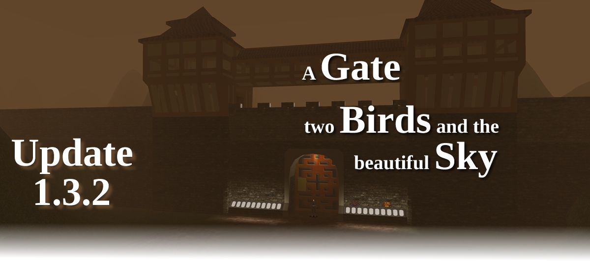 A Gate two Birds and the beautiful Sky - Header