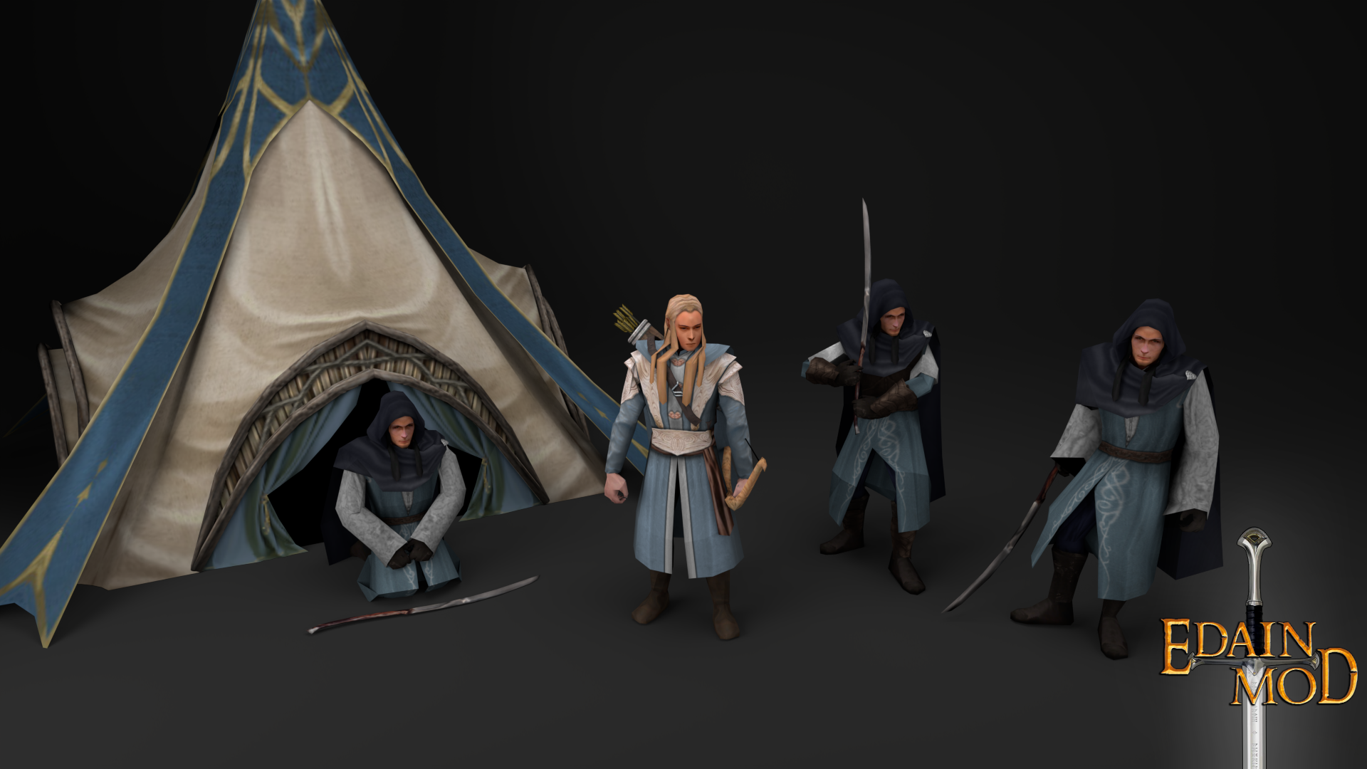 Gildor and his companions image - Edain Mod for Battle for <b>Middle</b>-<b>earth</b> II:...