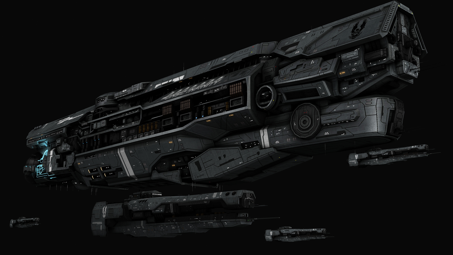 Unsc Infinity Class Warship Image Sins Of The Prophets Mod For Sins Of A Solar Empire Rebellion Mod Db