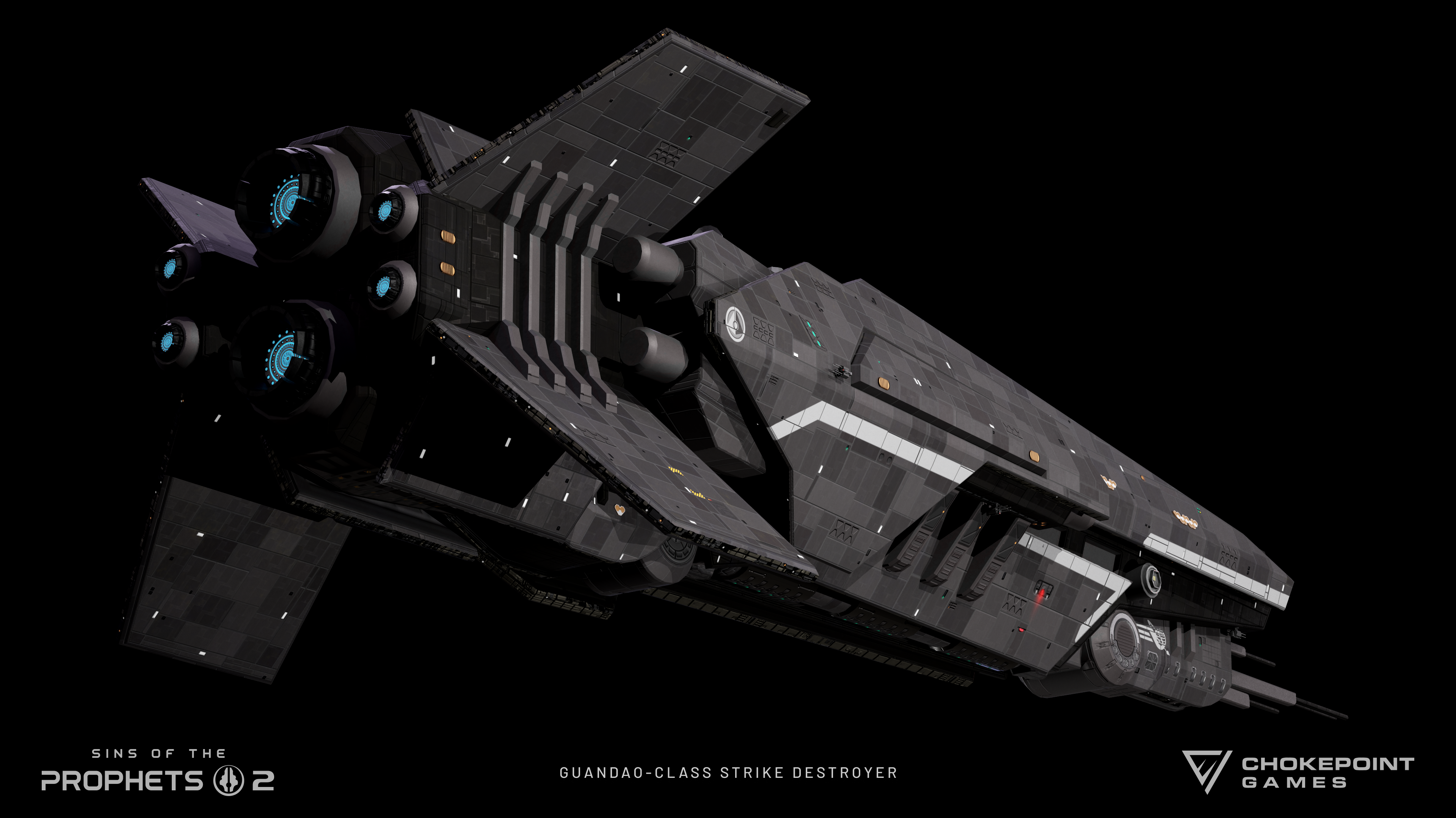 Guandao-class Strike Destroyer Renders Image - Sins Of The Prophets Mod 