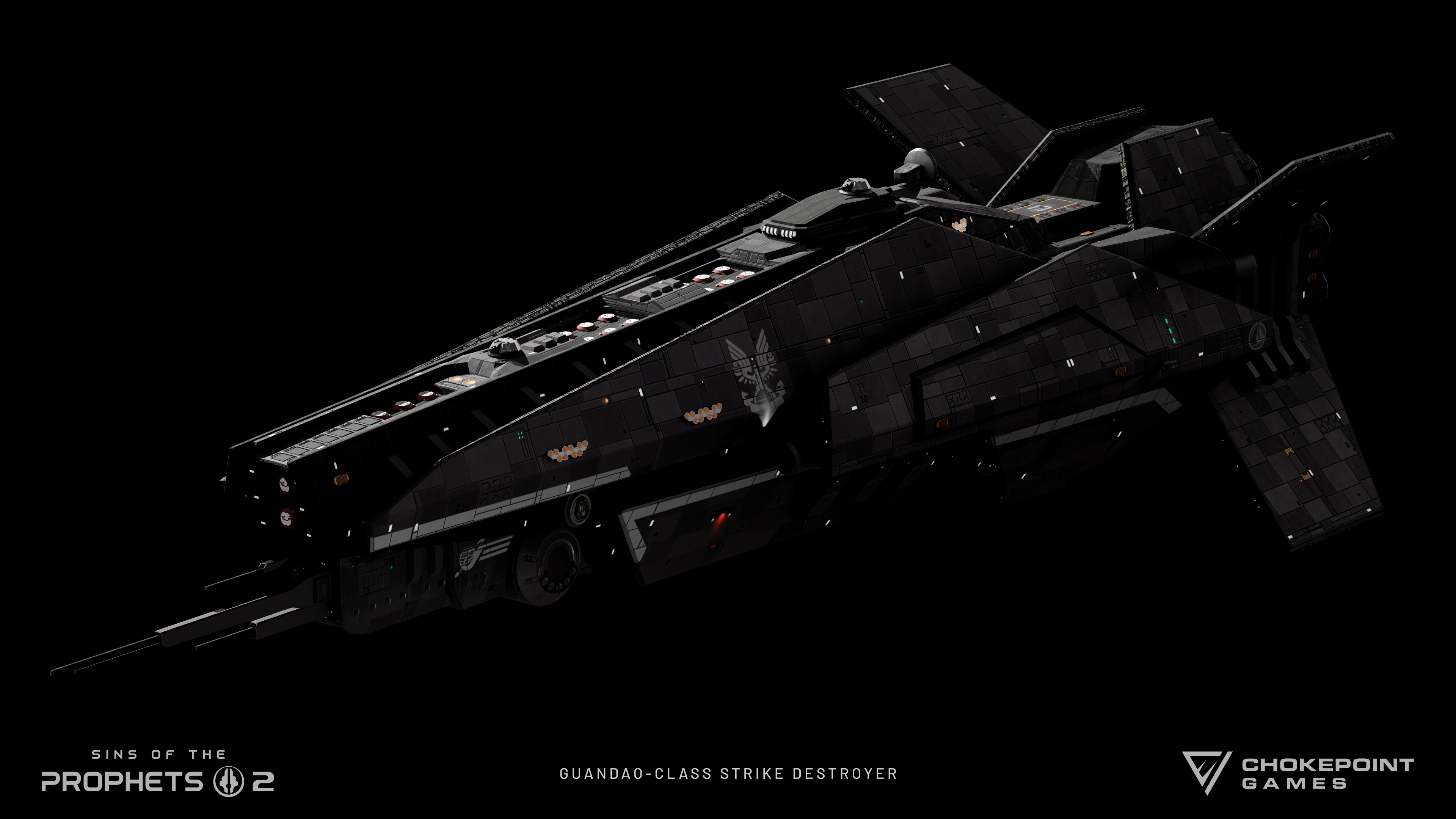 Guandao-class Strike Destroyer Renders Image - Sins Of The Prophets Mod 