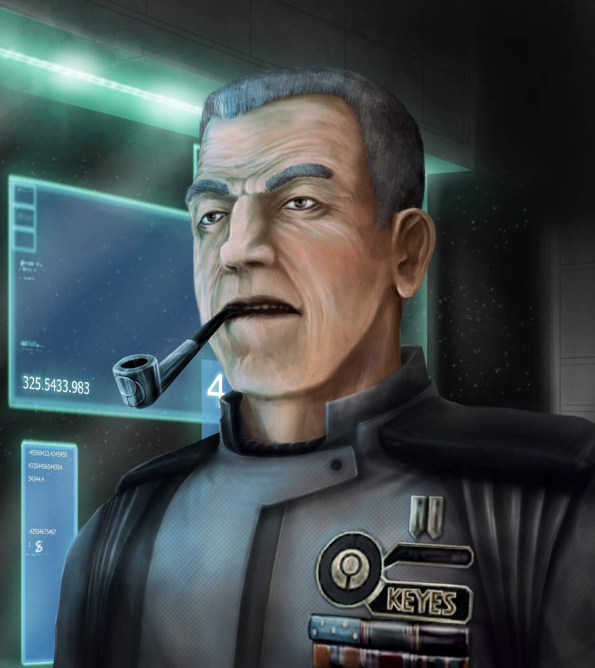 Captain Jacob Keyes will be featured as a portrait for the UNSC faction. 