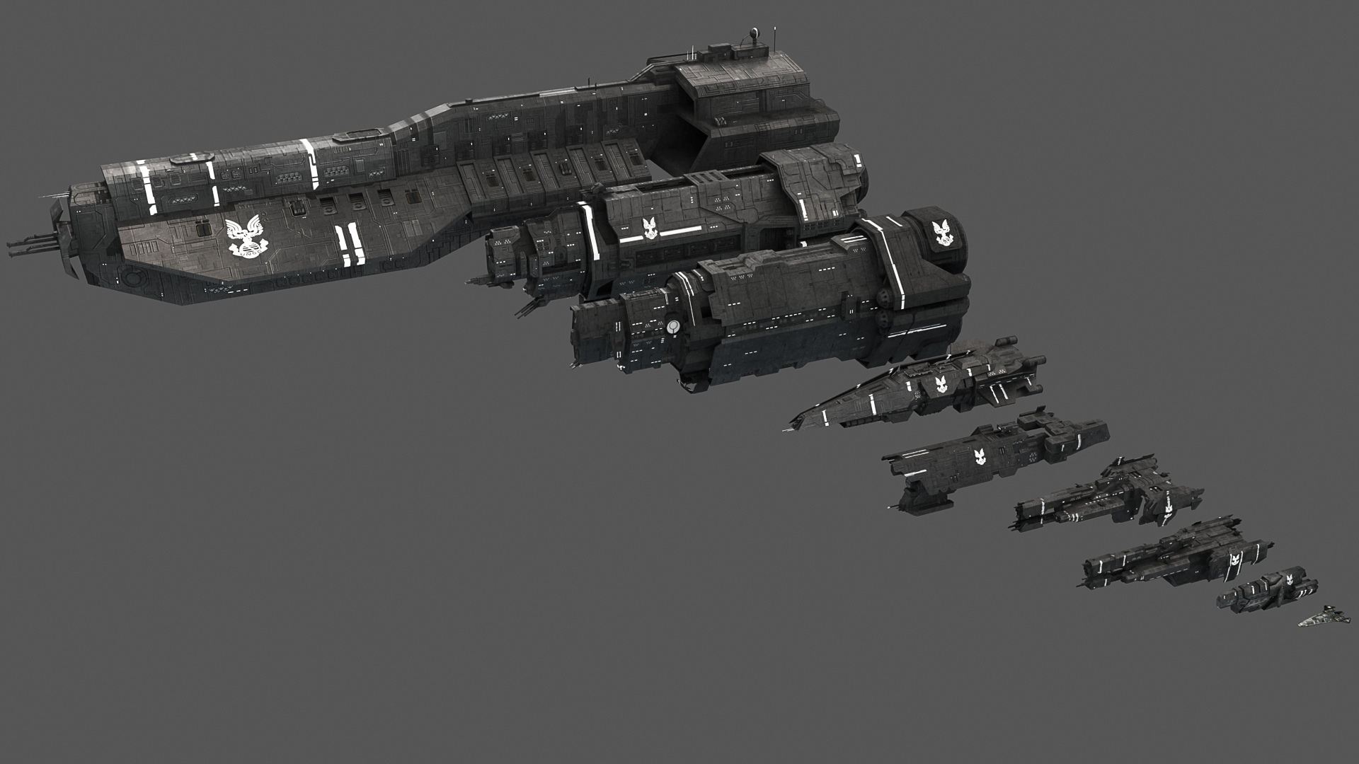 Unsc Fleet Render Image Sins Of The Prophets Mod For Sins Of A Solar Empire Rebellion Mod Db