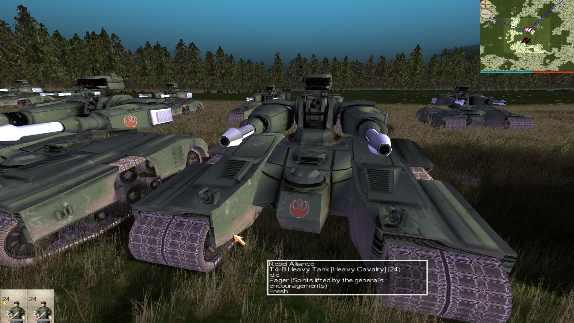 New T4-B Mechs/Tanks of the Rebel Alliance!
