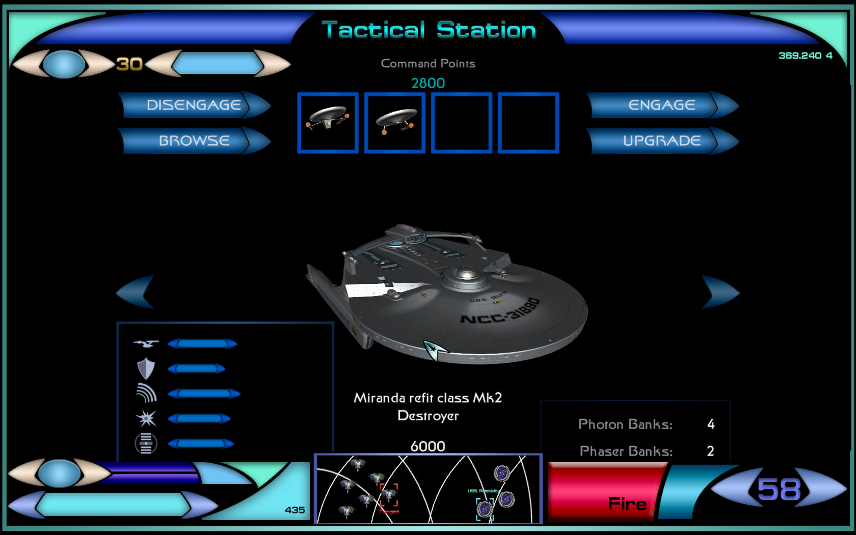 The Interface Image Trek Battles Mod For Star Trek Legacy Moddb