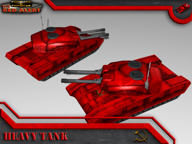 Soviet Heavy Tank Render image - The Red Alert mod C&C: 3 - Mod DB