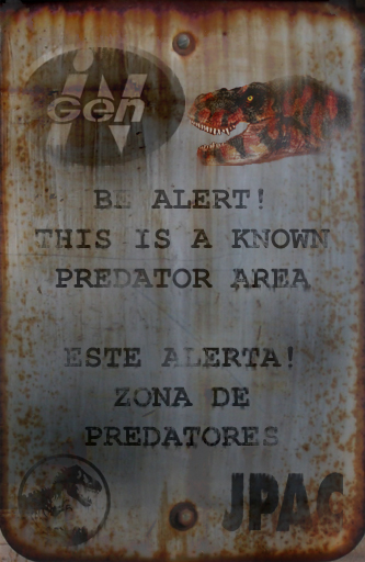 InGen Known Predator Area