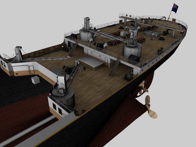 Aft Well Deck Completed image - Mafia Titanic Mod for Mafia: The City ...