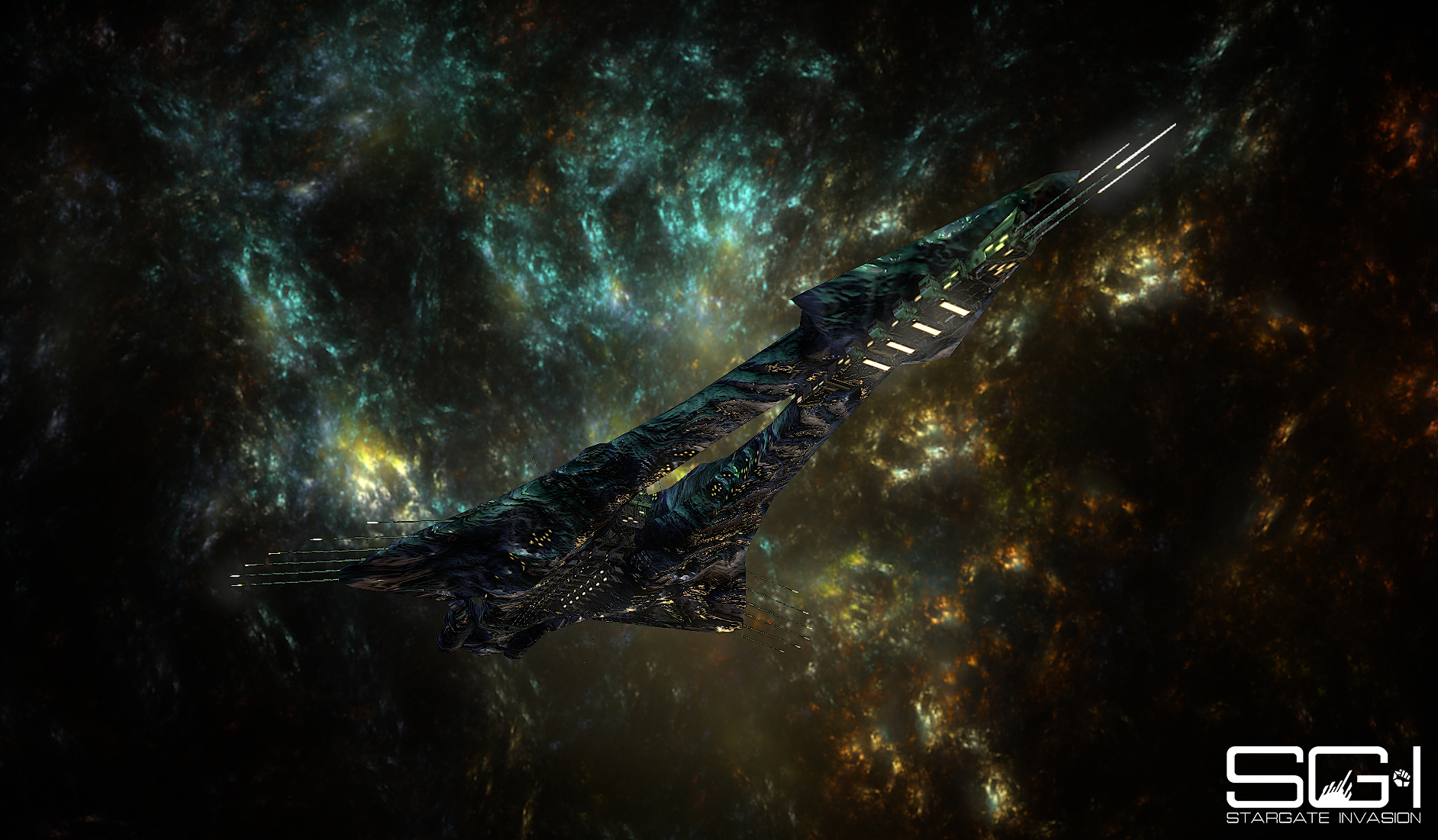 Wraith Battlecruiser image - Stargate Invasion mod for Sins of a Solar ...