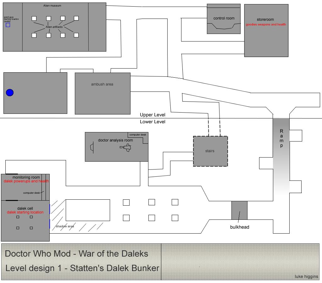 Statten S Bunker Floor Plan Image War Of The Daleks Mod For