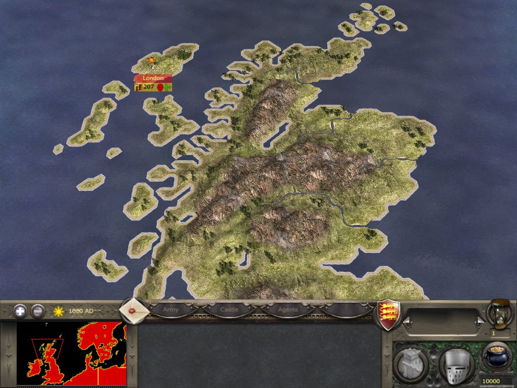 Medieval Total War 2 Crusades Map