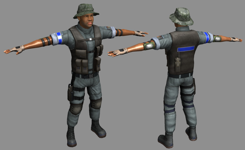 Player model #2 image - For Hire mod for Half-Life 2 - Mod DB