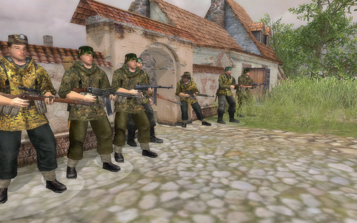 waffen ss company of heroes german skins