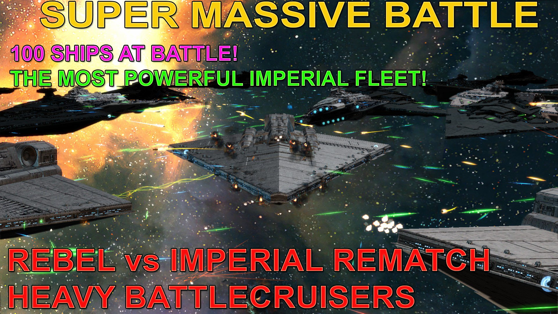 Imperial Fleet Star Wars. Massive Stars.