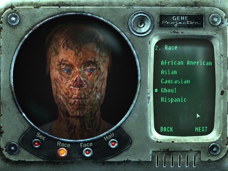 fallout 3 become a ghoul