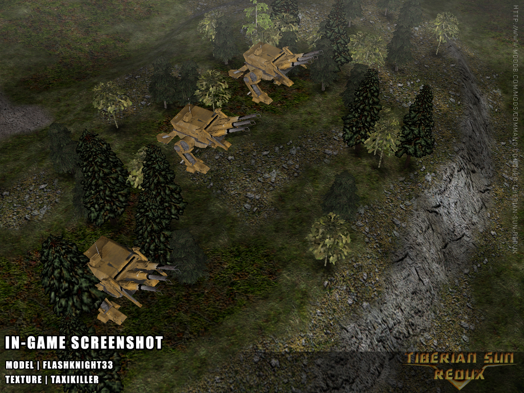 GDI Juggernaut Deployed image - Tiberian Sun Redux mod for C&C3 ...