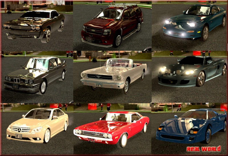 GTA SA Future Cars mod V1 addon - San Andreas Rumble mod for Grand Theft  Auto: San Andreas - ModDB