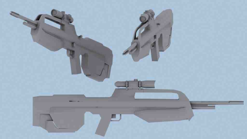 (Weapons D6 / BR55 Battle Rifle)