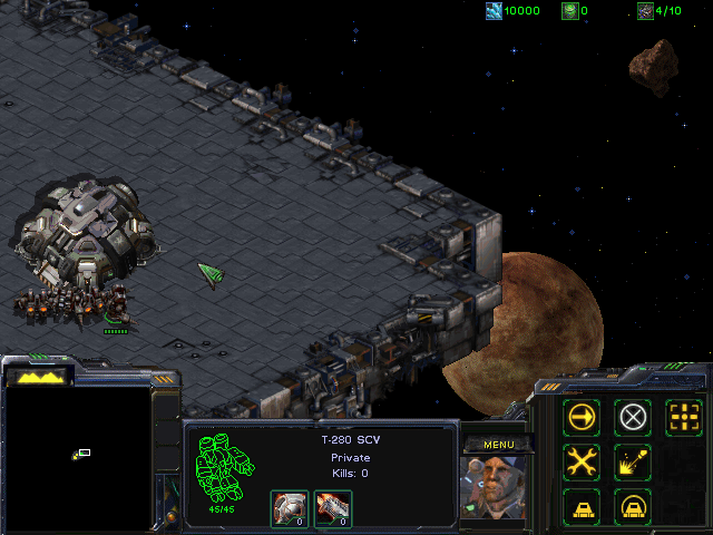 New Space in game image - Starcraft mod & Wea for StarCraft.
