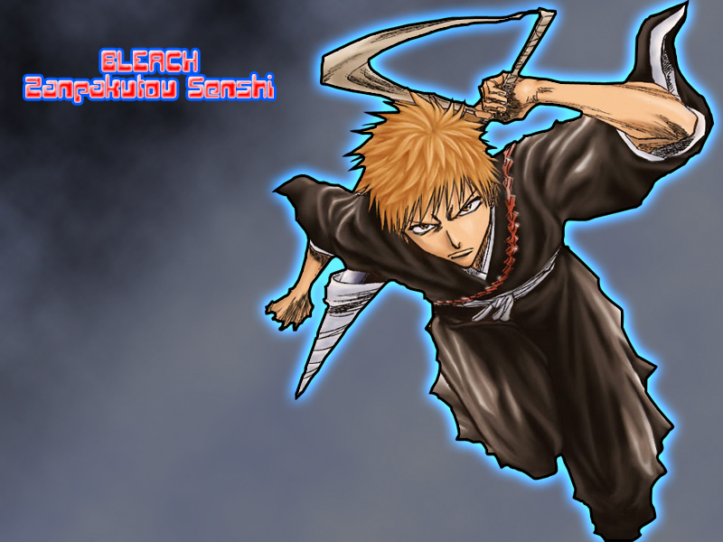 Download Ichigo Kurosaki as the iconic protagonist of Bleach anime  Wallpaper