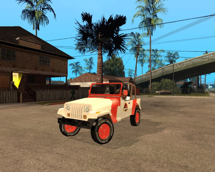 Wrangler Jeep WIP image - Gta SA : Jurassic Park Breakout mod for Grand  Theft Auto: San Andreas - Mod DB