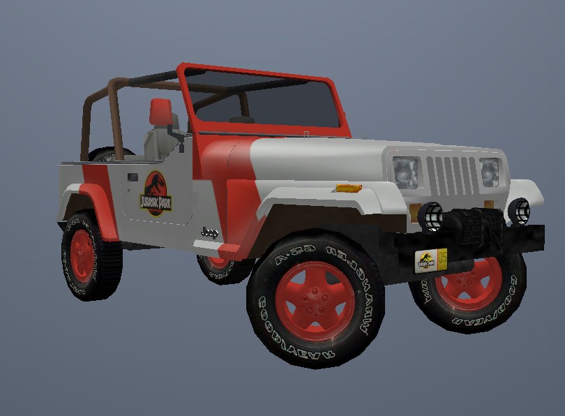 Jeep Update image - Gta SA : Jurassic Park Breakout mod for Grand Theft Auto:  San Andreas - Mod DB