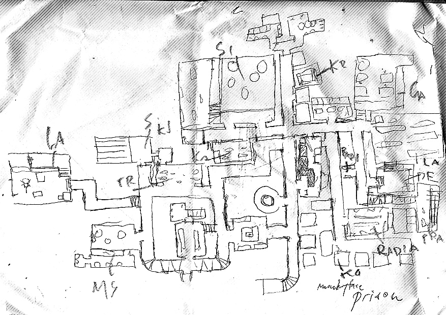 Prison overview map image - Goldfinger 64 mod for GoldenEye 007 - ModDB