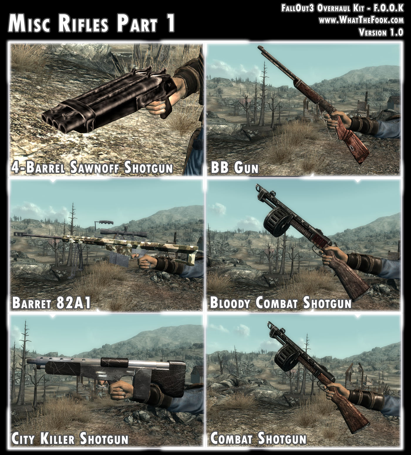 how to install fallout 3 mods with fomm