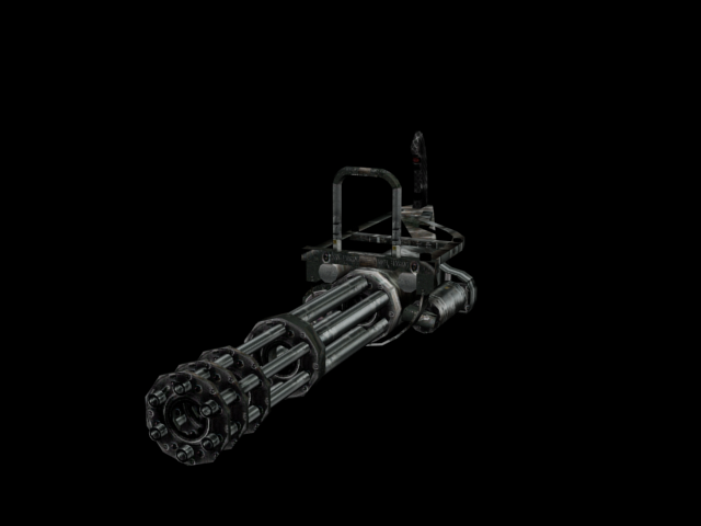 Minigun (HD) para GTA San Andreas