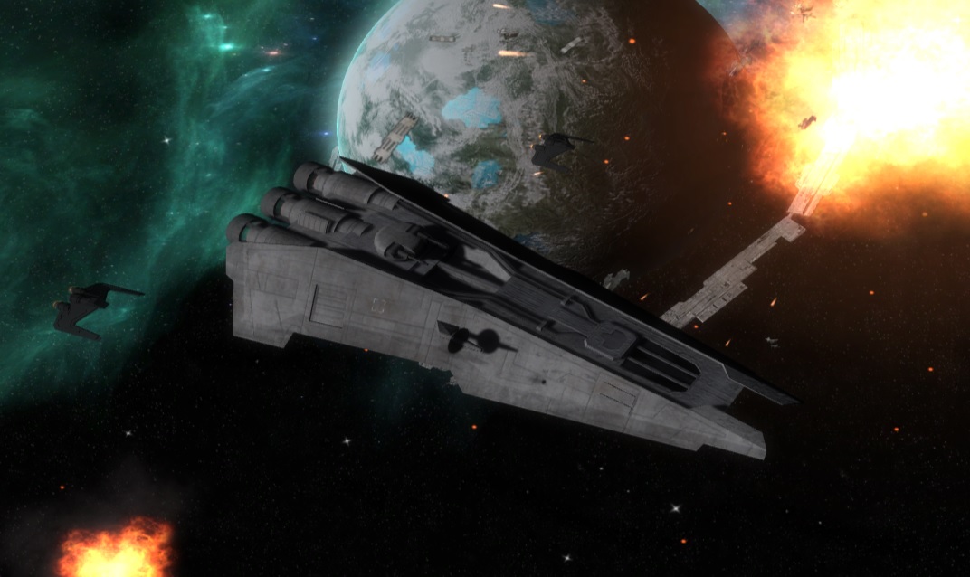 Saber-class Corvette image - Legacy Era: Second Imperial Civil War mod ...