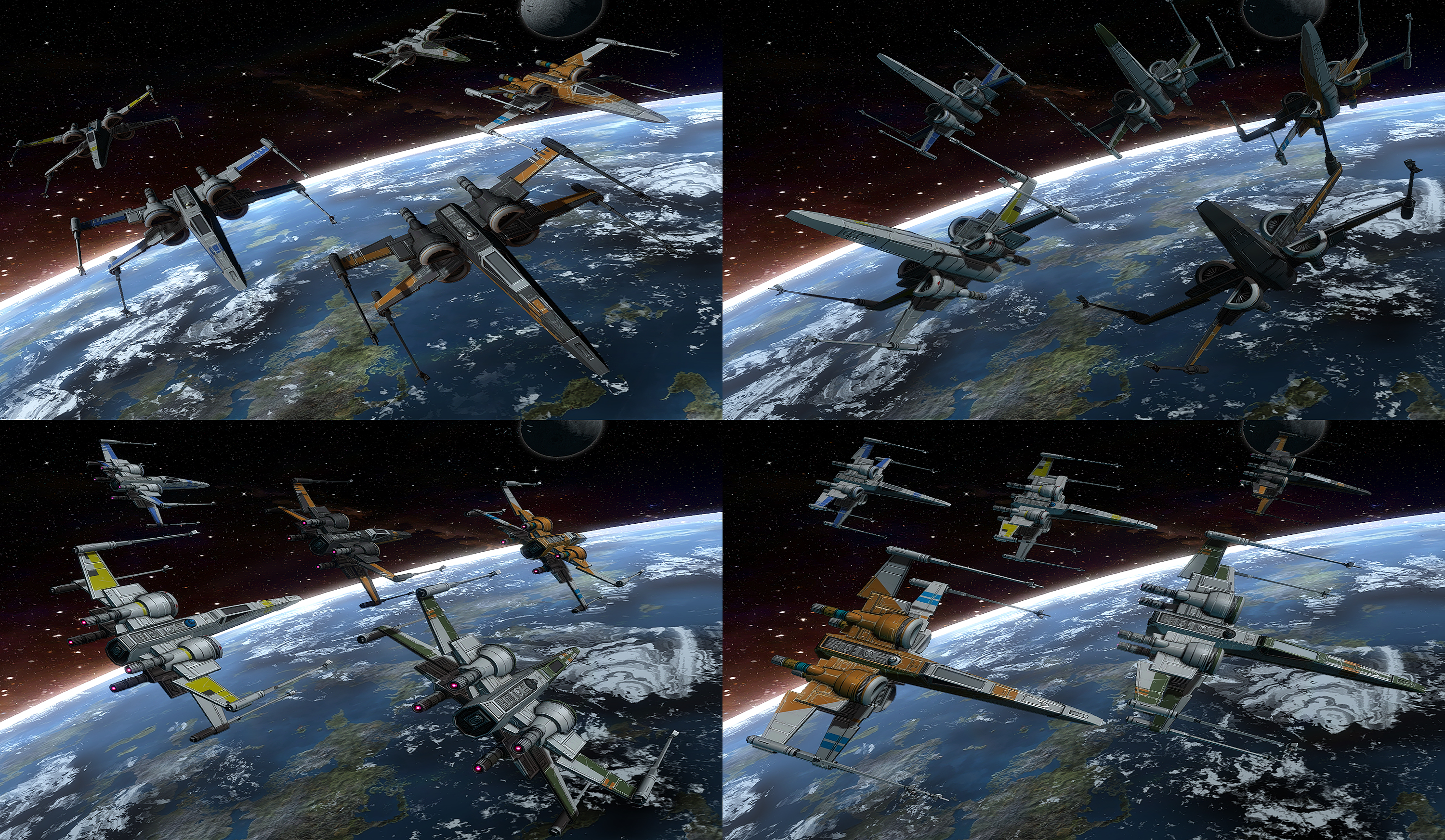 Commission T70 X Wing Variants Image Rise Of The Mandalorians Mod For Star Wars Empire At War Forces Of Corruption Mod Db