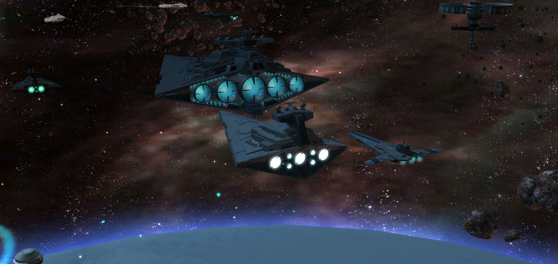 Imperial Fleet in skirmish image - Shadows of the Empire mod for Star ...