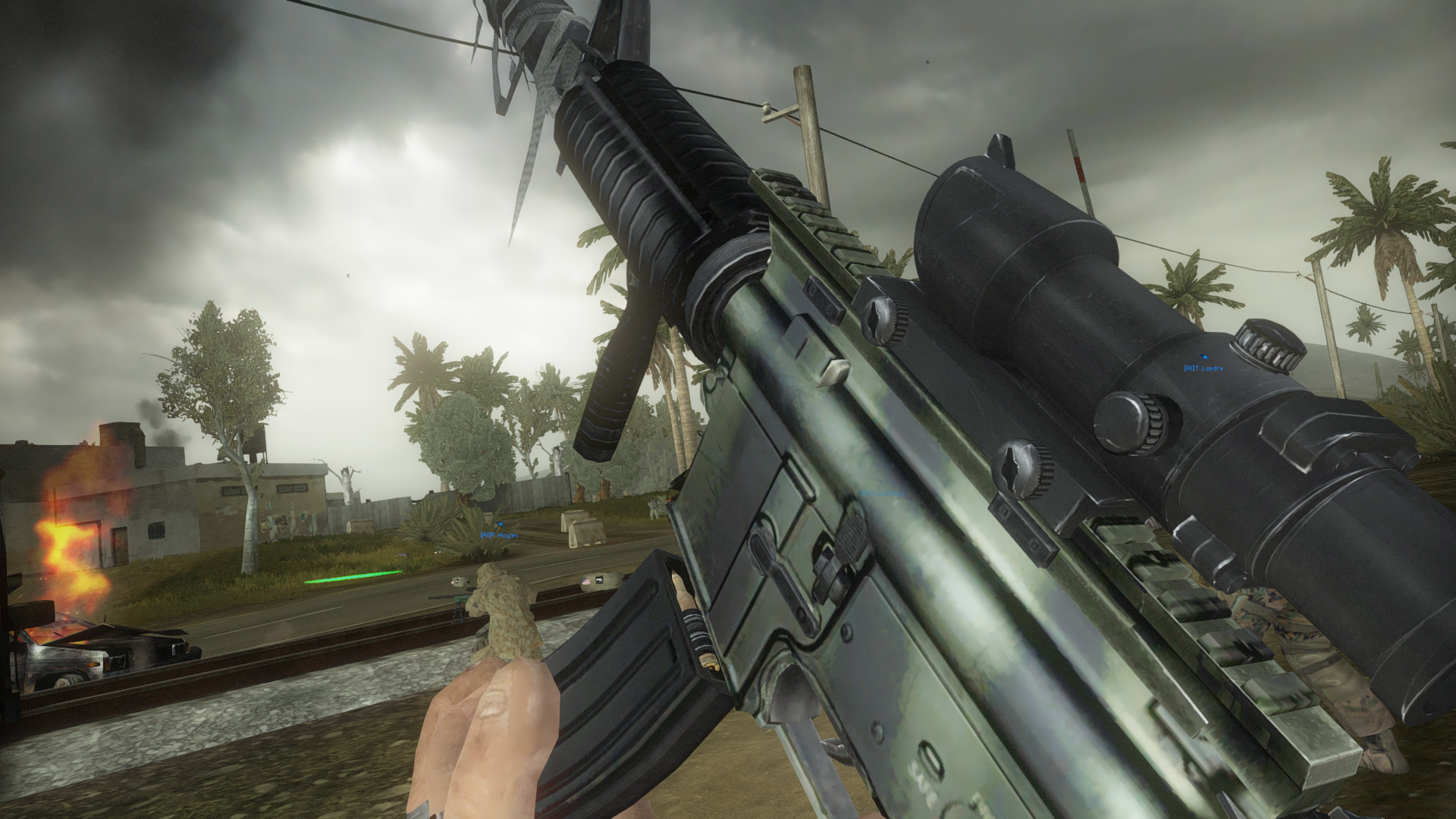 M4A1 Animation In-Game Test image - Combat Mod Remastered for Battlefield 2  - ModDB