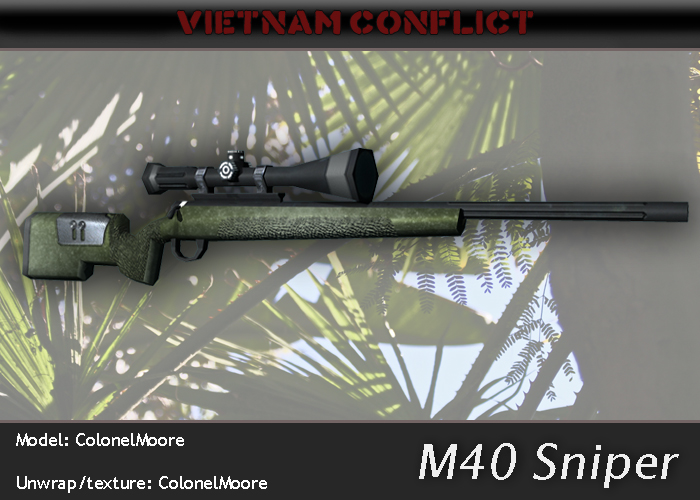 m40a1 sniper rifle