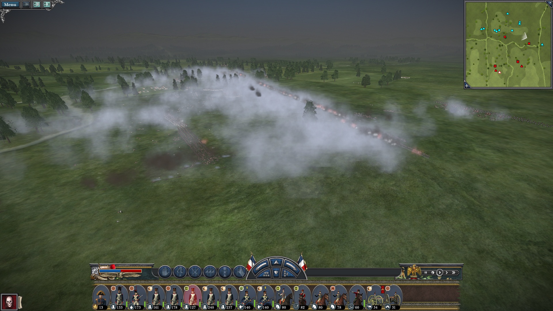 napoleon total war fire by rank