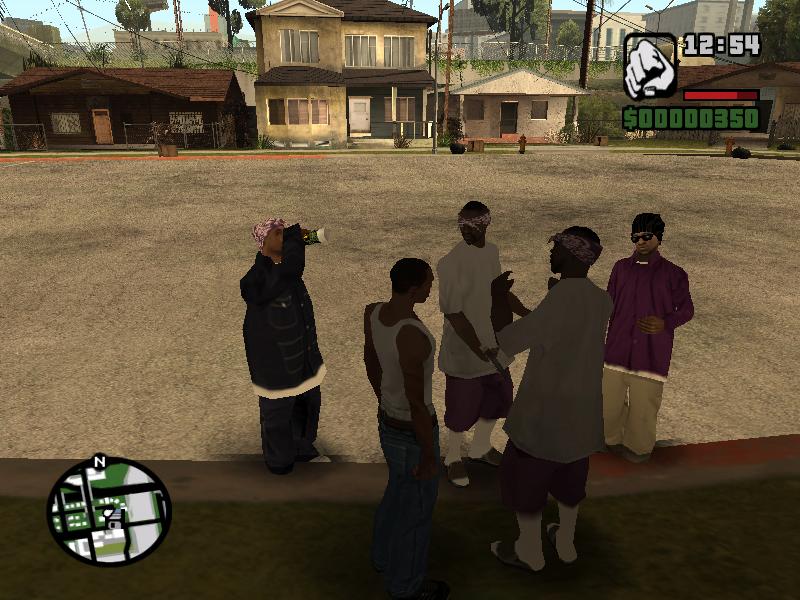 gta san andreas gangsters