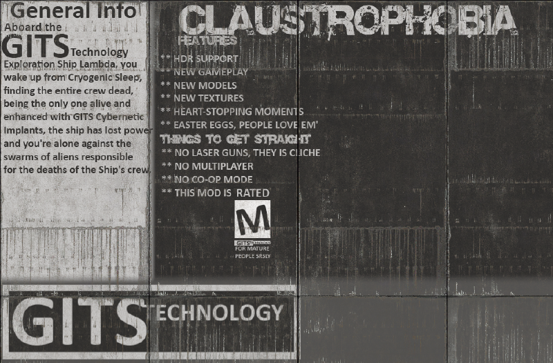 Claustrophobia a Half-Life 2: Episode Two Modification for the PC - GITS Technology - Power to the Future