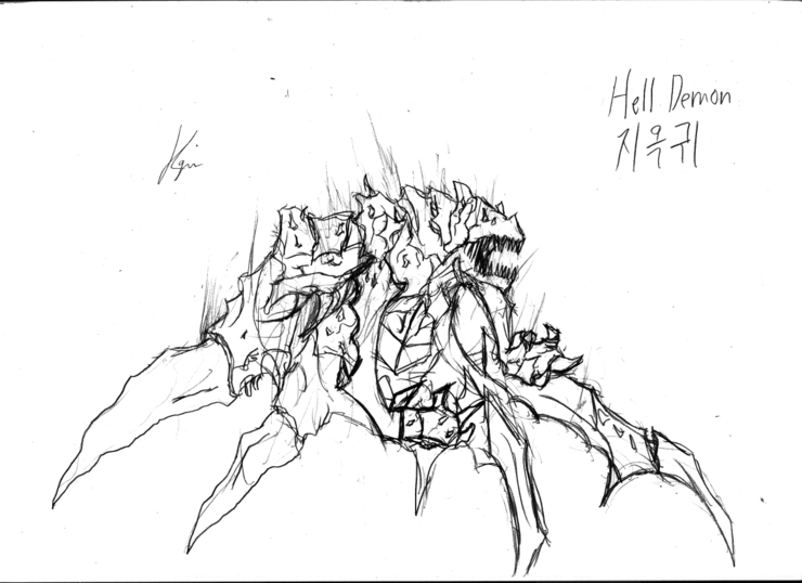 StarCraft II Protoss 'Adept' Sketch Drawing by HanchoAru on DeviantArt