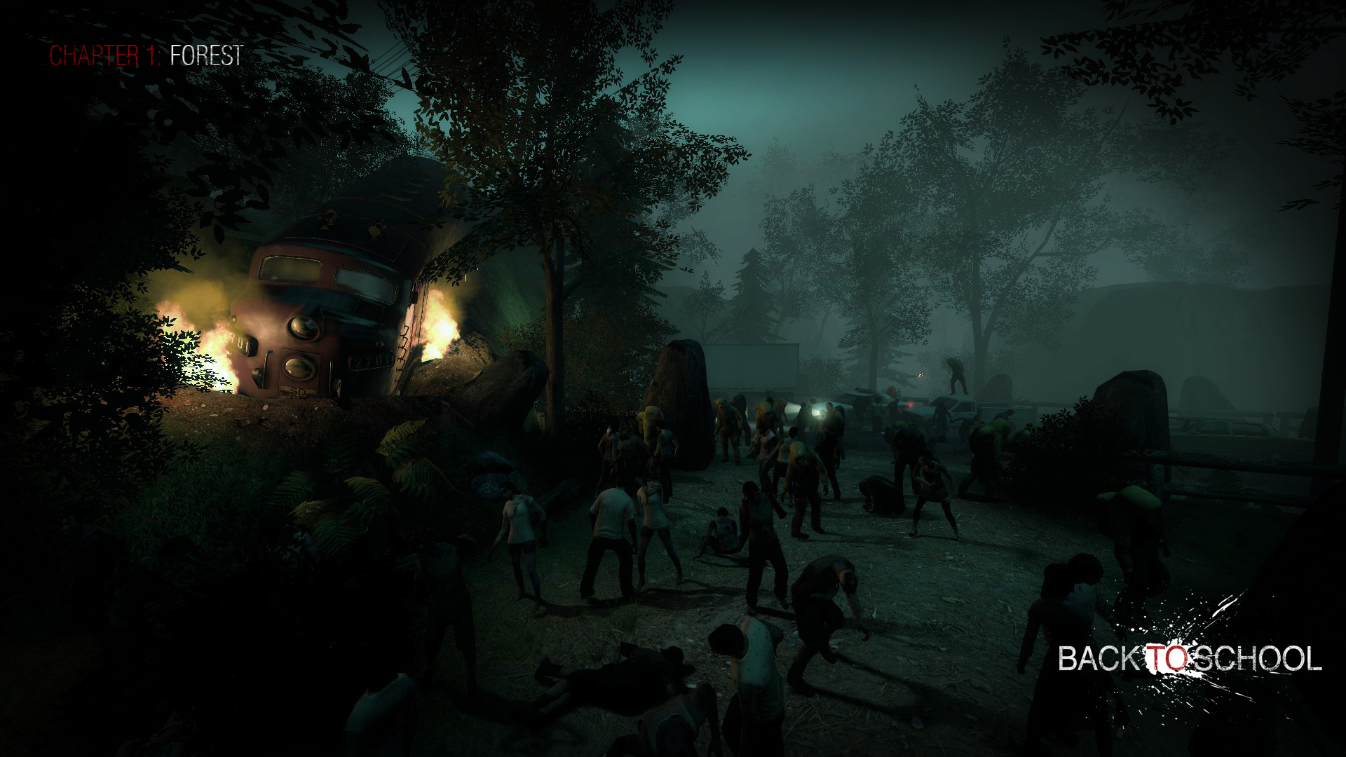 Chapter 1 Forest Final Screenshots Image Back To School Mod For Left 4 Dead 2 Mod Db