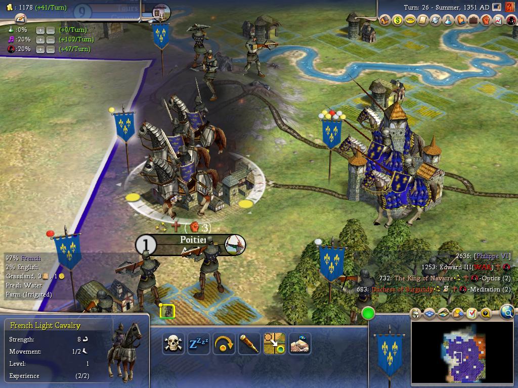 The Battle of Poitiers image Hundred Years' War mod for