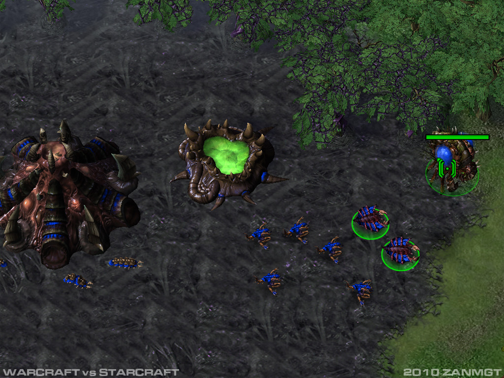 Creeped Trees image - Warcraft vs Starcraft mod for Warcraft III ...