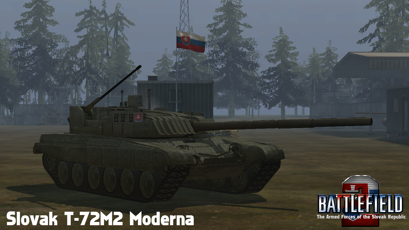 T 72m2 Moderna Image The Armed Forces Of The Slovak Republic Mod For Battlefield 2 Mod Db