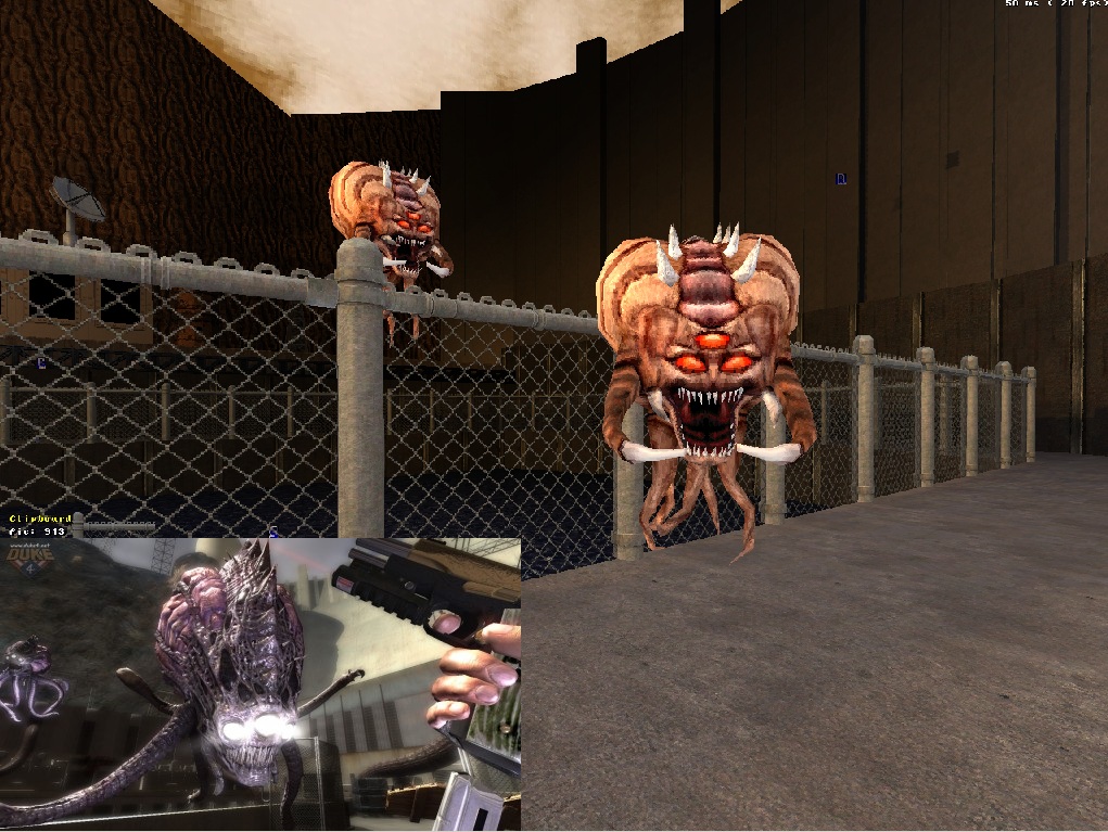 Level 2 WIP image - Overkill mod for Duke Nukem 3D.