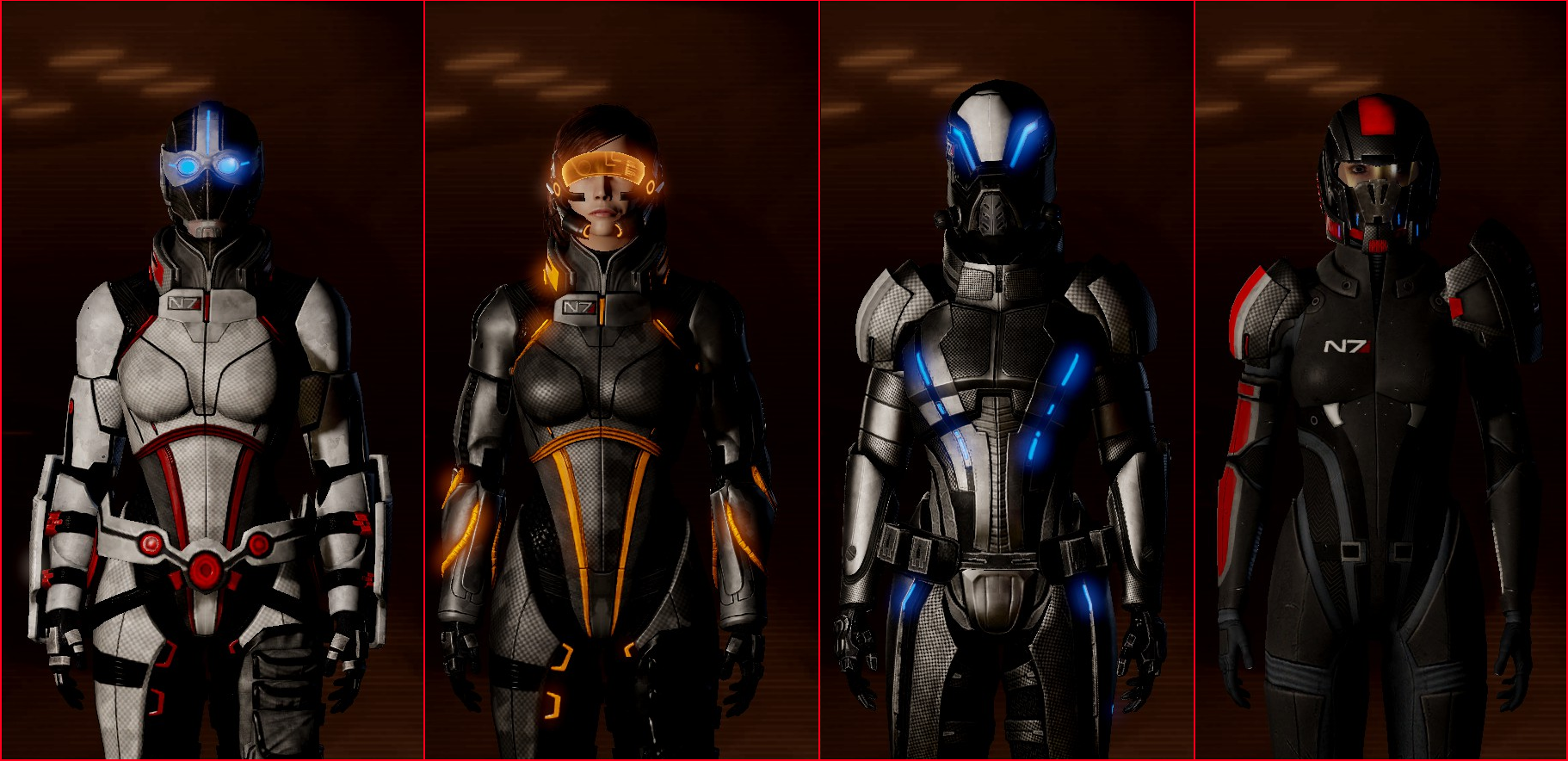Mass Effect 2 броня для Шепарда