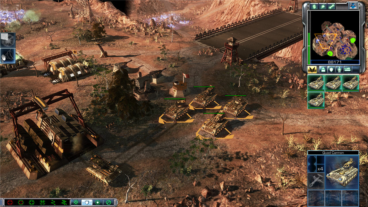 ZOCOM Quad Cannon in Armageddon Mountains image - Kane's Wrath Reloaded ...