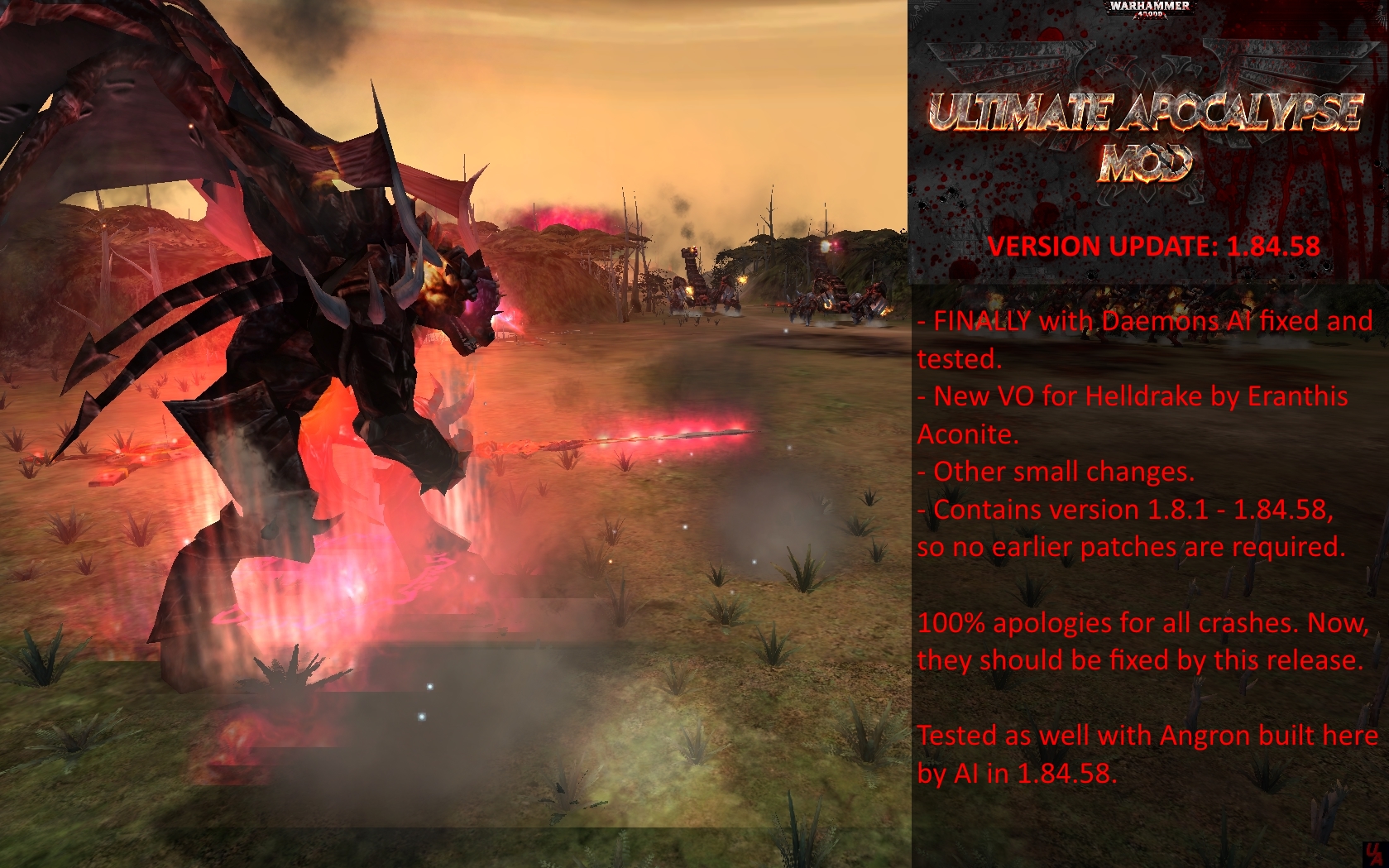 dawn of war ultimate apocalypse mod steam