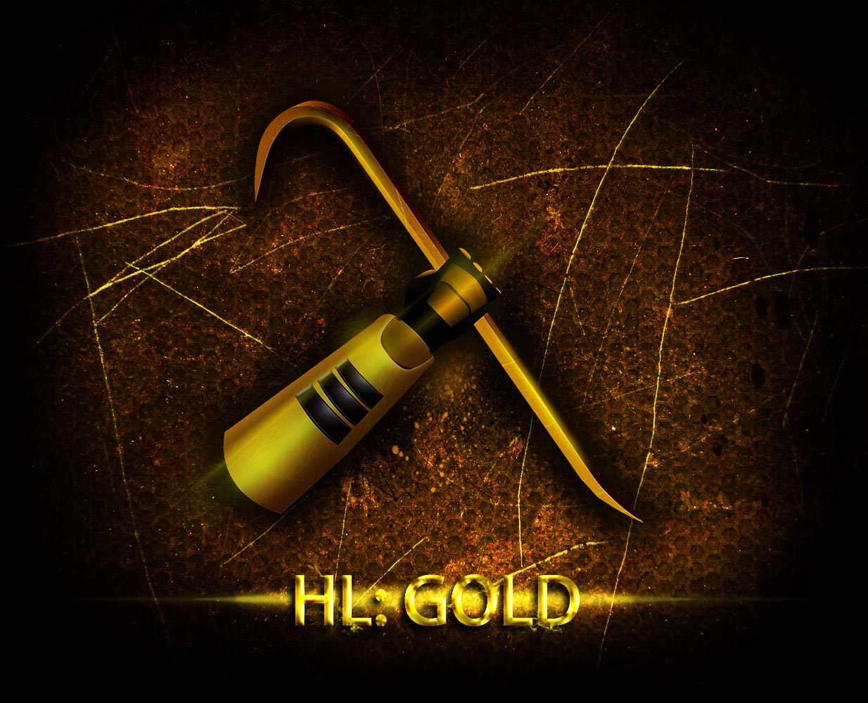 what is the half life of gold