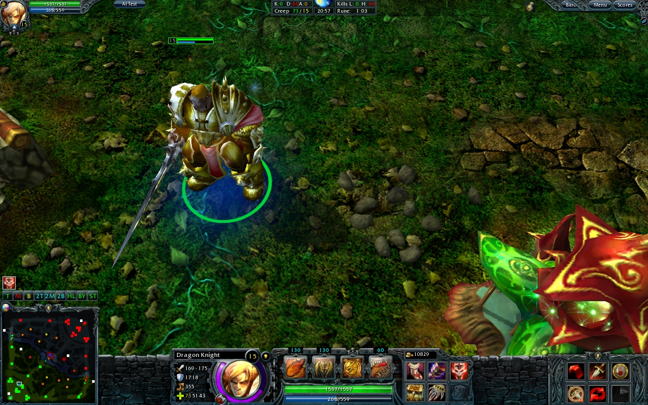 Dragon Knight Standing Image Hon 2 Dota Mod For Heroes Of