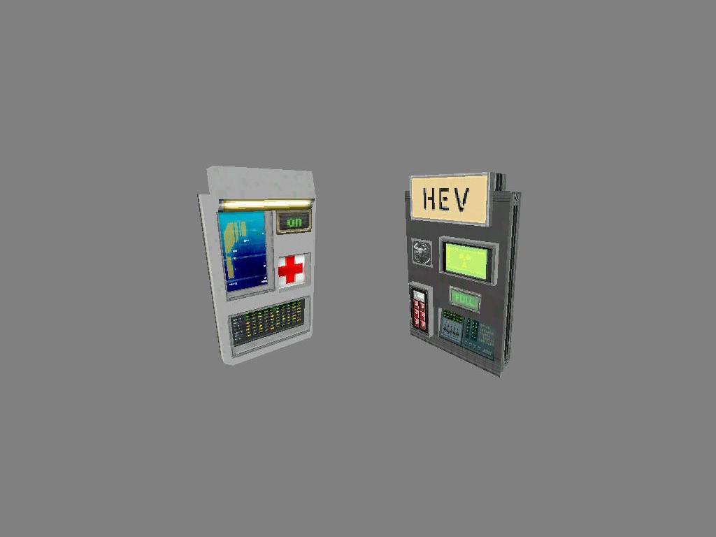 Medkit HEV-Suit Charger image - Delta Particles mod for Half-Life - Mod DB